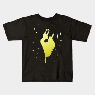 Ballerina Silhouette Dance Dancer Kids T-Shirt